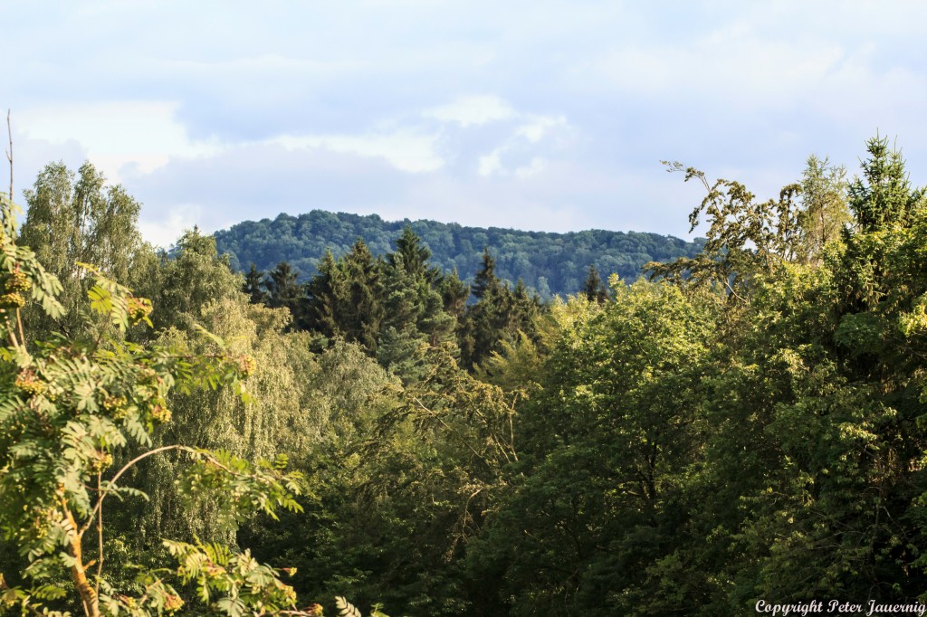 Rhön landscape from Gersfeld